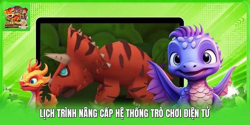 Lịch trình nâng cấp hệ thống trò chơi điện tử