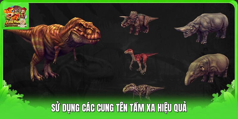 Sử dụng các cung tên tầm xa hiệu quả Sử dụng các cung tên tầm xa hiệu quả