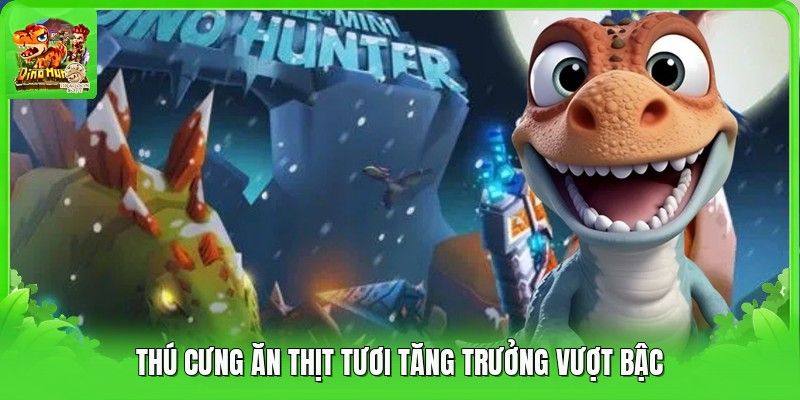 Thú cưng ăn thịt tươi tăng trưởng vượt bậc